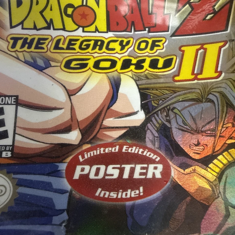 Dragon Ball Z: The Legacy of Goku II (Nintendo Game Boy Advance)  New Box Damage - Image 3 of 4