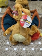 1999 Charizard Nintendo Pok mon 11  Inches Toy Plush Doll Play by Play Vintage