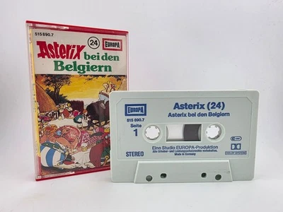 Asterix 24 bei den Belgiern MC Kassette hellblau - Bild 1 von 4