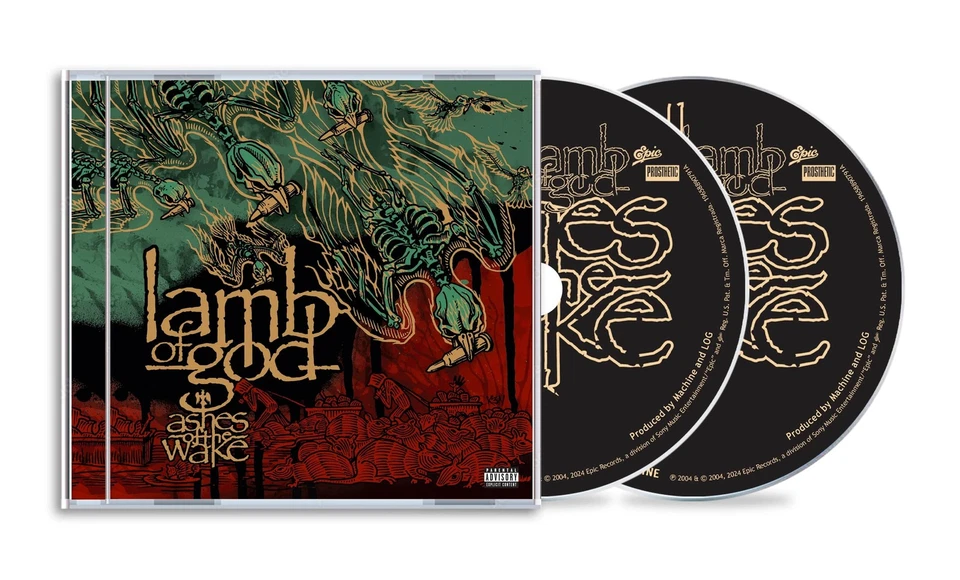 Lamb of God Ashes of the Wake (CD) 20th Anniversary Album - Photo 1/1