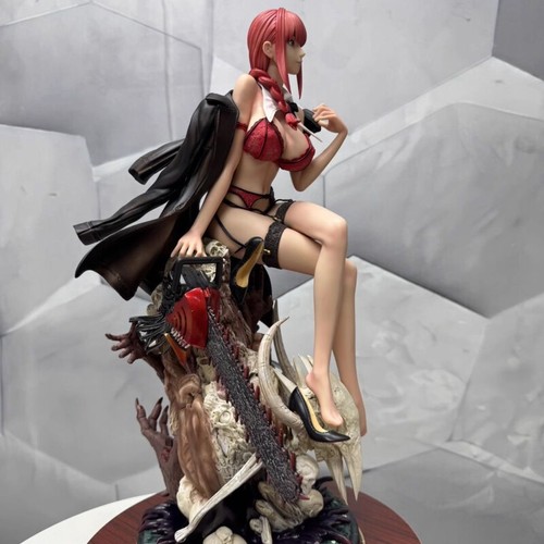 Hot Anime Chainsaw Man Makima 1/4 PVC 47cm GK Modell Figur Spielzeug Figur Statue - Bild 2 von 6