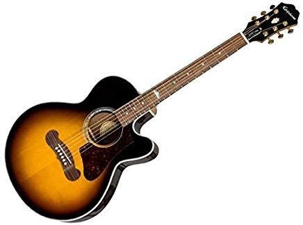 Epiphone Ej-200 cupé vintage Sunburst