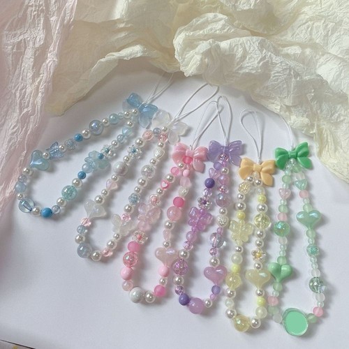 Summer Style with Star Cottage Core Key Chain Phone Charm Key Chain