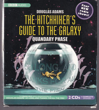 THE HTCHHIKER'S GUIDE TO THE GALAXY By Douglas Adams (2005 CD 2 Disc)2D#3