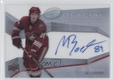 2008-09 Upper Deck Ice Glacial Graphs Mikkel Boedker #GG-MB Rookie Auto RC