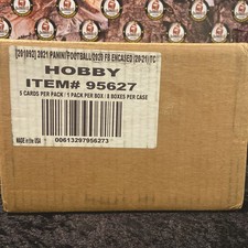 SEALED CASE 2020 Encased Football HOBBY. 8 BOXES! BURROW HURTS HERBERT LOVE TUA