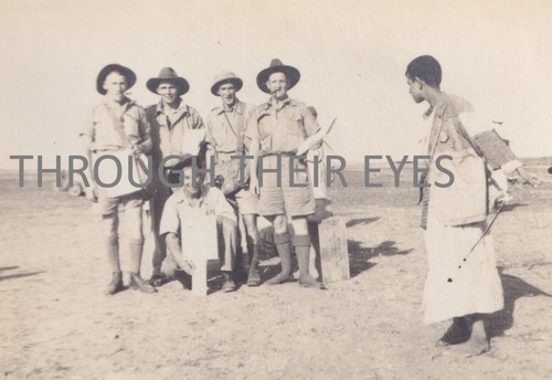 5 WW2 photos Australian soldiers in Gaza 1941 from album 77 LAD - Picture 5 of 7