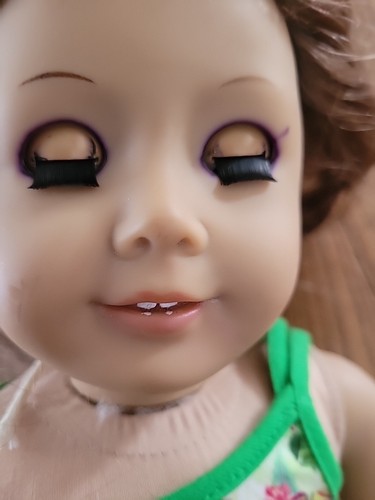American Girl Truly M Puppe Lea Clark im Ruhestand mit Outfitmängeln - Bild 7 von 18