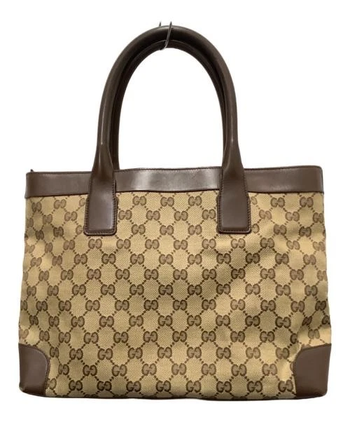 Sac fourre tout GUCCI beige x marron 002 1119
