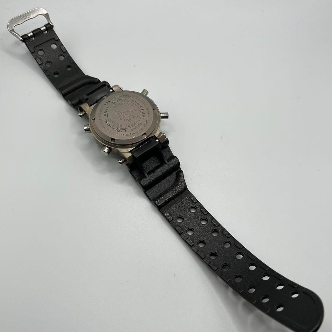 CASIO G-SHOCK FROGMAN DW-8200 Titanium Vintage Watch Japan