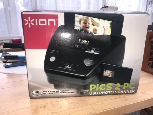 ION PICS 2 PC Photo Film USB Scanner Boxed Complete With Instructions - Picture 5 of 6