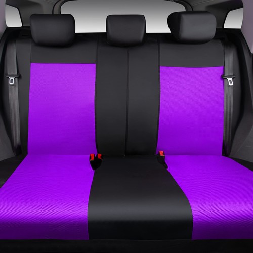 Rainbow Universal Fit 3D Air Mesh Car Seat Cover Full Set with 4Pcs Waterproo... - Picture 5 of 6
