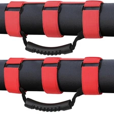 moveland Grab Handles Compatible with Jeep Wrangler Roll Bars 2 Pack, Easy-to...