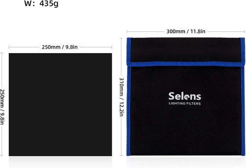 Komplettes 20 Farben Gel Filter Set (10x10 Zoll) für vielseitige Studio Beleuchtung Designs - Bild 8 von 10