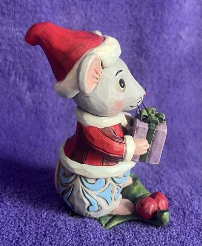 Jim Shore Mini Weihnachtsmaus Ornament Figur Enesco - Bild 4 von 8