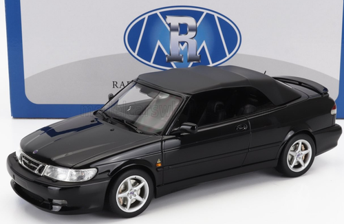 wonderful resin-modelcar 1:18 SAAB 9-3 VIGGEN CONVERTIBLE 2000 - black - lim.ed - Picture 2 of 2
