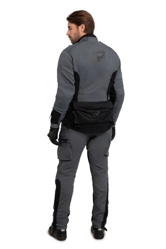 Giacca Moto da Uomo Adventure Rukka Airtacama Black/Grey 70238764290 - Imagen 8 de 10