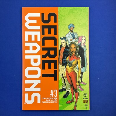 Secret Weapons #3 Pullbox Pre-Order Edition Variant Cover Valiant Comics 2017