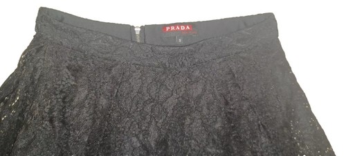 Gonna Prada nera modello pizzo taglia S donna vita 26" ottima! - Foto 4 di 4