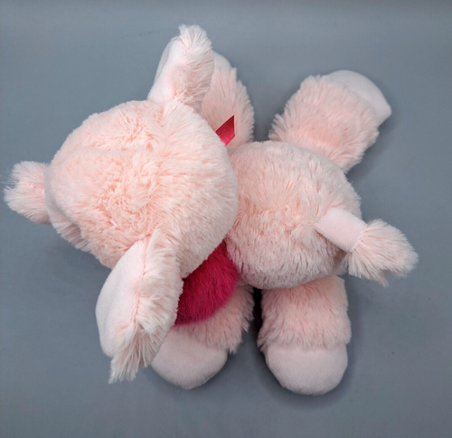 Pink Baby Elephant Manhattan Toy Plush Stuffed Animal - Picture 5 of 11