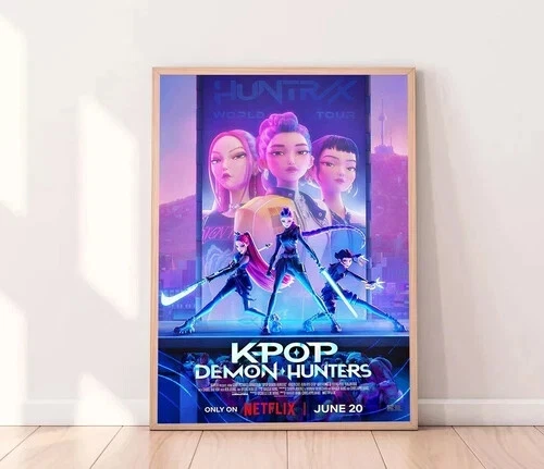 KPop Demon Hunters Poster - Premium Matte Vertical Wall Decor