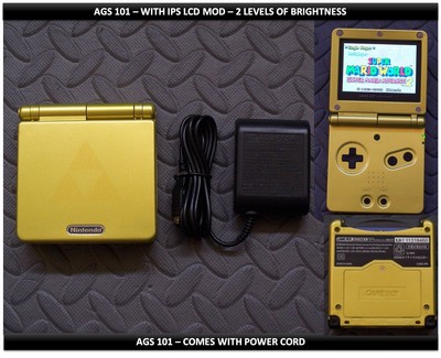 gameboy sp with brighter screen gameboy sp with brighter screen
