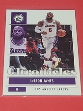 LAKERS LEBRON JAMES 2021-22 PANINI CHRONICLES #4