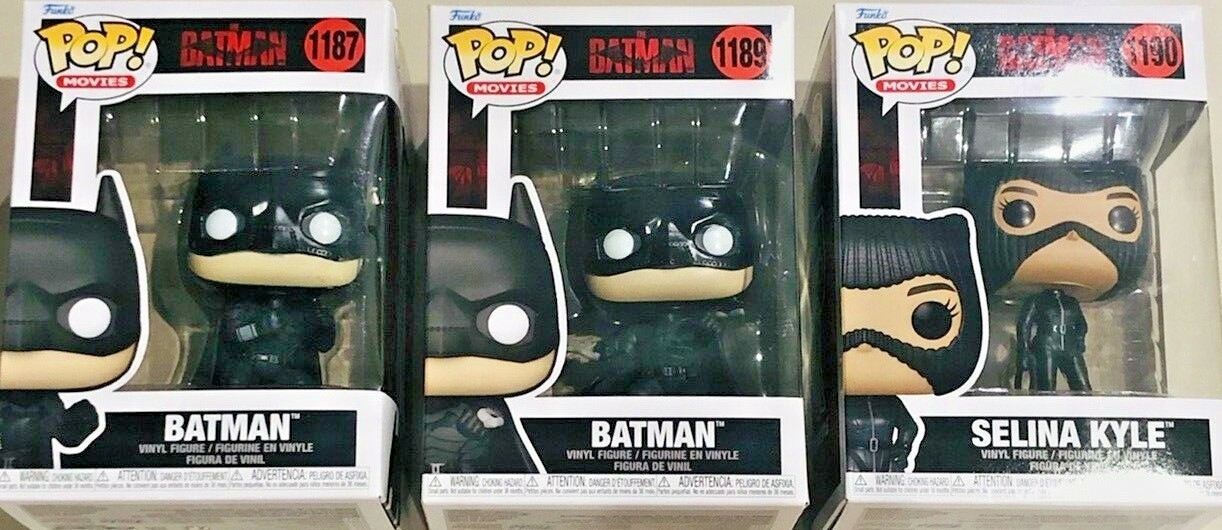 POP! Vinyl - The Batman - Set Of 3 Pop! Vinyl Brand New Sale!!