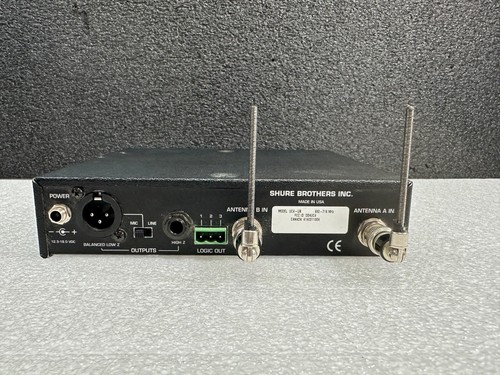 Shure UC4-UB UHF Wireless Receiver 692-716MHz NO A/C ADAPTER FREE SHIPPING 🚚 - Picture 4 of 7