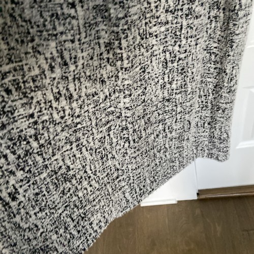 $160,00 RALPH LAUREN donna TG 12P nero/bianco ABITO DA CARRIERA TOP AVVOLGENTE NUOVO CON ETICHETTE - Foto 8 di 9