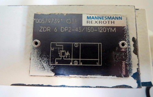 Bosch Rexroth ZDR 6 DP2-43/150-120 Direct Actuated Pressure Reducer Valve 150bar - Picture 6 of 7