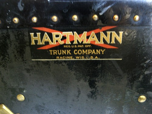 VINTAGE 1920-1949 HARTMANN GIBRALTARIIZE WARDROBE SHIP/TRAIN TRAVEL TRUNK - Picture 5 of 24