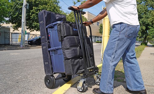 Rockville ROCK CART OFF-ROAD DJ Equipment Pro Transport Rolling Car Huge Wheels! - Picture 8 of 9
