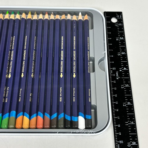 DERWENT (36 PACK) Inktense Pencils Metal Tin Water Soluble Color Layer 2301842 - Picture 7 of 8