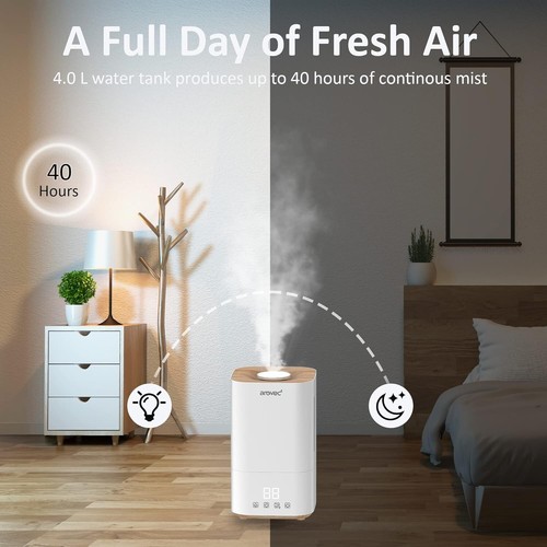 Arovec Humidifier Aroma Diffuser, Aromatherapy, Essential Mist, Humidifier Renew - Picture 10 of 11