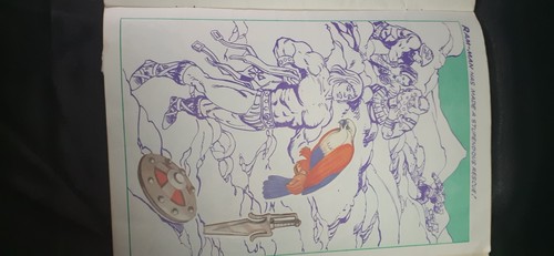 MASTERS OF THE UNIVERSE, VINTAGE COLORING BOOKS, motu,he-man,she-ra, - Picture 133 of 221