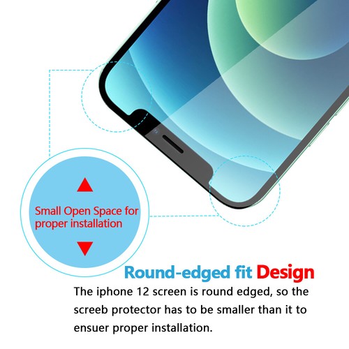 4er Pack für iPhone 12 11 Pro Max Hartglas Display Kamera Linse Schutz Cover - Bild 10 von 29
