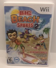 Big Beach Sports 2 Nintendo Wii 2010 Complete W/ Manual VGC Balance Board game