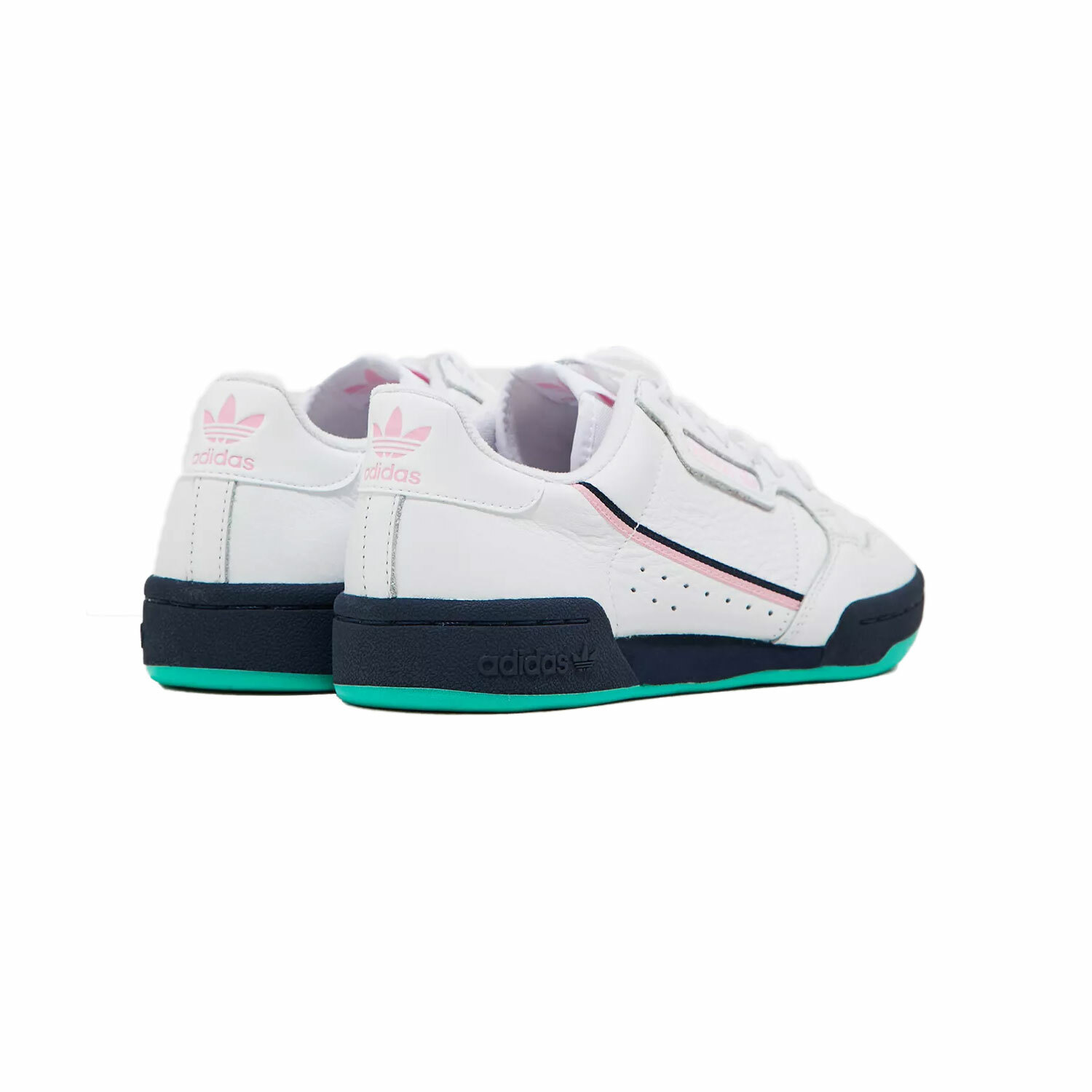Adidas Women's Continental 80 White White White Pink Collegiate Navy G27724 042724 Adidas Women's Continental 80 White White White Pink Collegiate Navy G27724 042724