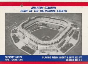 FREE-SHIPPING-MINT-1988-FLEER-ANAHEIM-STADIUM-HOME-OF-THE-CALIFORNIA-ANGELS