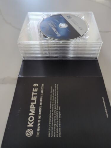 FOR PARTS Native Instruments Komplete 9 12 DVDs No Serial Number Ships FREE #8 - Picture 20 of 20