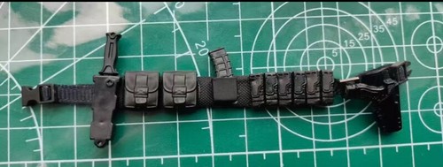 YFTG 1/12 Soldier PVC Tactical Belt Model 6'' Action Figures - Picture 7 of 28