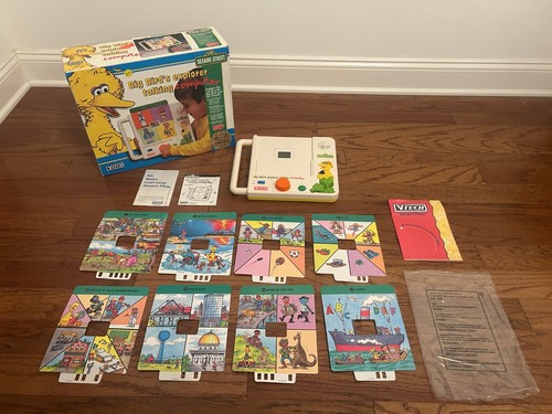 1994 Vintage {VTech} "BIG BIRD'S EXPLORER TALKING COMPUTER" {SESAME STREET} Toy - Picture 6 of 19