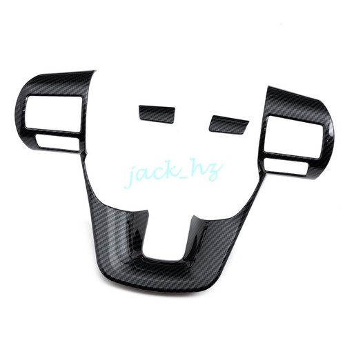 For 2016-2024 Toyota Hilux Fortuner Carbon Fiber Steering Wheel Trims Stylish - Picture 2 of 7