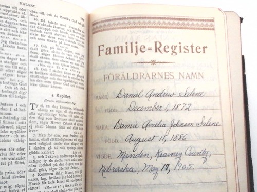 Antique 1878 BIBELN Den Heliga Skrift Eller Gamla Swedish Bible Religious Book * - Picture 10 of 12