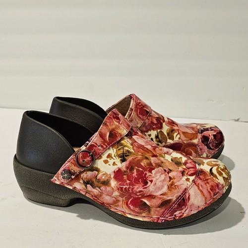 Rocky 4EurSole Inspire Me Patent Print Clog Women's Size 6.5 US - Picture 1 of 13