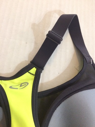 New! Girls New Champion Size XS Neon Yellow Sports Bra - Picture 6 of 12