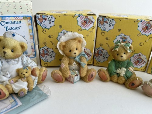 CHERISHED TEDDIES RESTPOSTEN 4 BOBBIE KATHLEEN SEAN & LAURA - Bild 3 von 12