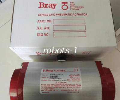 BRAY Valve Pneumatic Actuators 92-1600-11300-532 FedEx or DHL