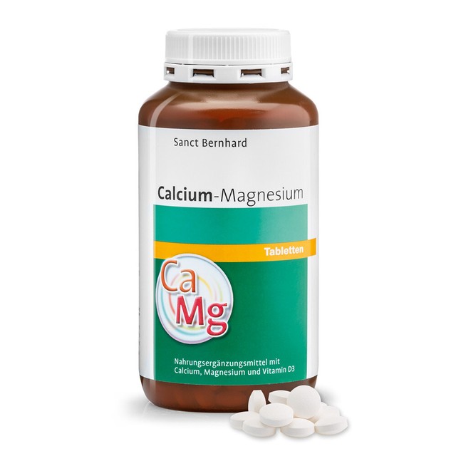 400 Calcium-magnesium Tabletten Von Sanct Bernhard (1 Dose) günstig ...